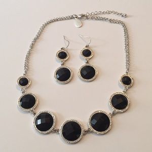 White House Black Market Necklace & Earrings Set